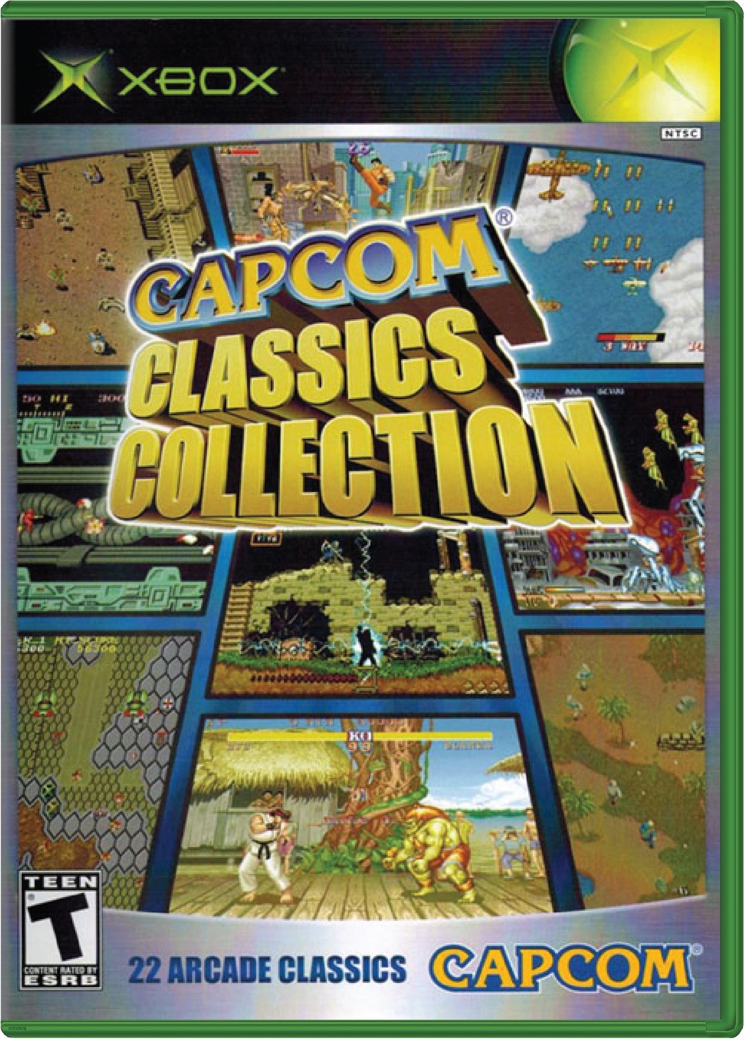 Capcom Classics Collection Cover Art