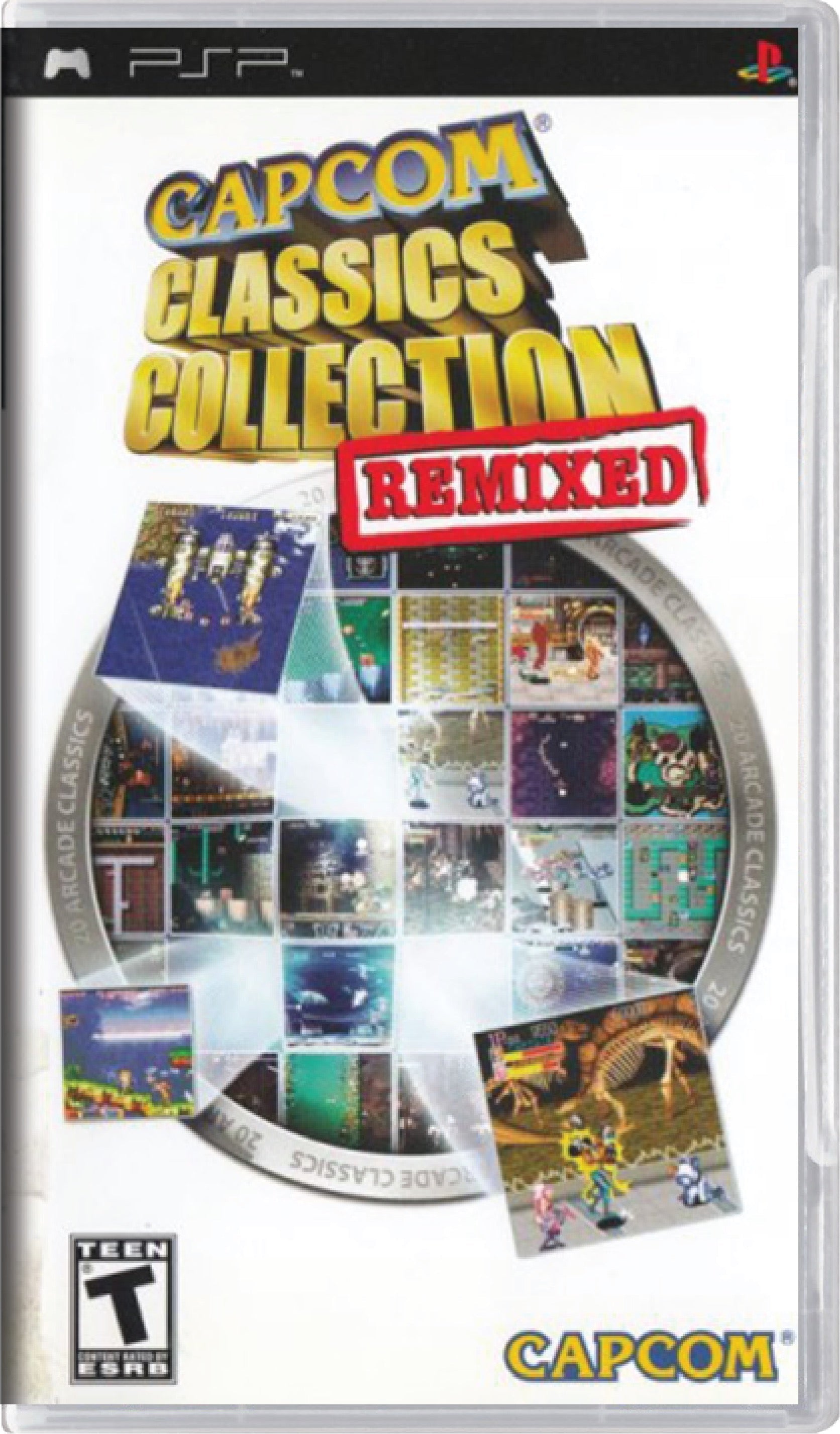 Capcom Classics Collection Remixed Cover Art