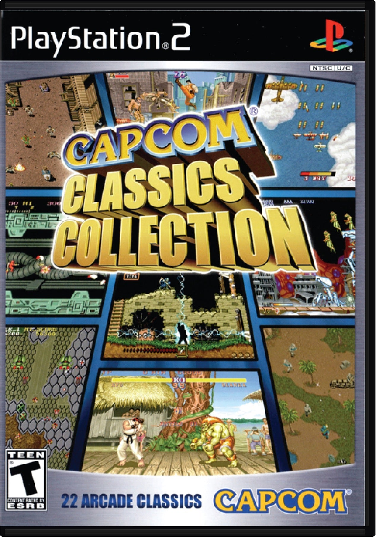 Capcom Classics Collection Cover Art and Product Photo