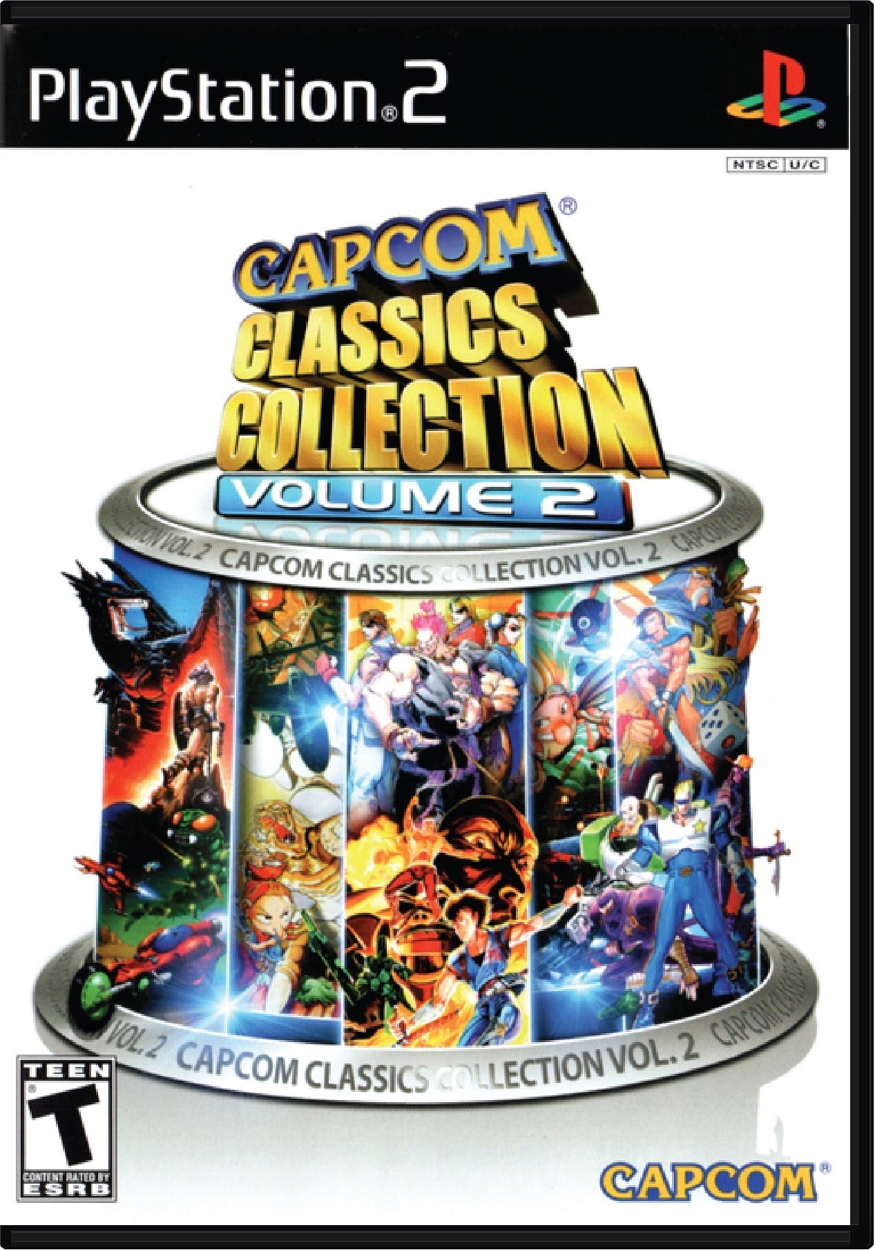 Capcom Classics Collection Volume 2 Cover Art and Product Photo