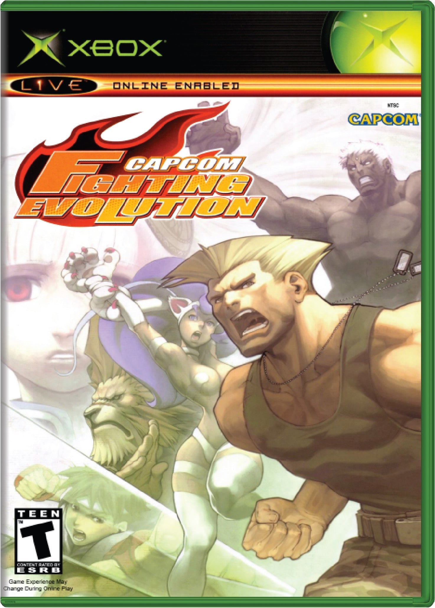 Capcom Fighting Evolution Cover Art