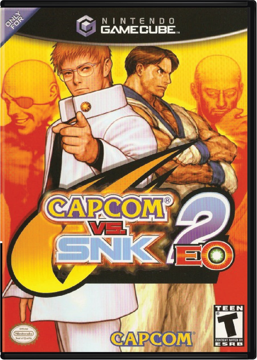 Capcom vs SNK 2 EO Cover Art and Product Photo