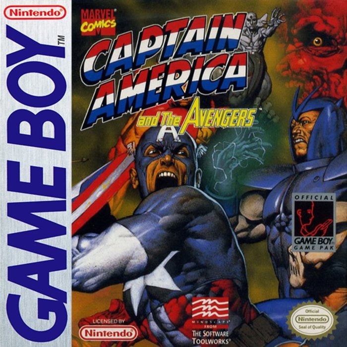 Captain America and the Avengers Cover Art