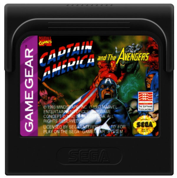 Captain America and the Avengers Cartridge