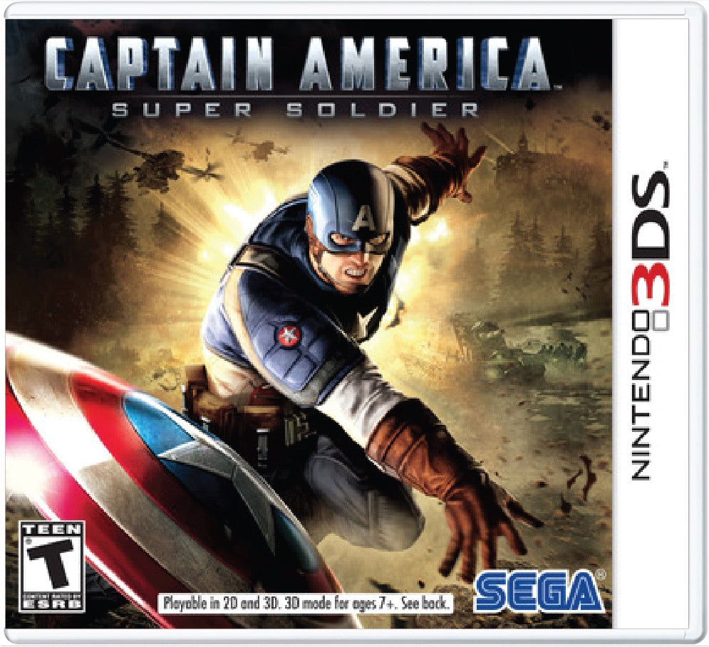 Captain America Super Soldier Cover Art