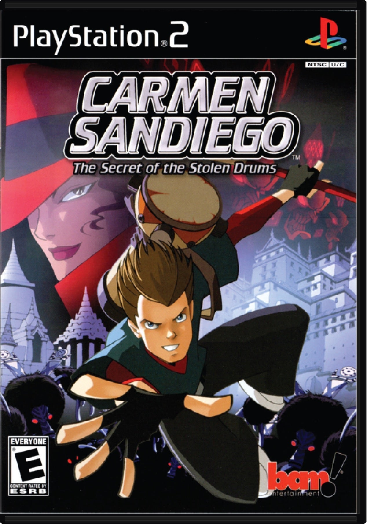 Carmen Sandiego The Secret of the Stolen Drums Cover Art and Product Photo