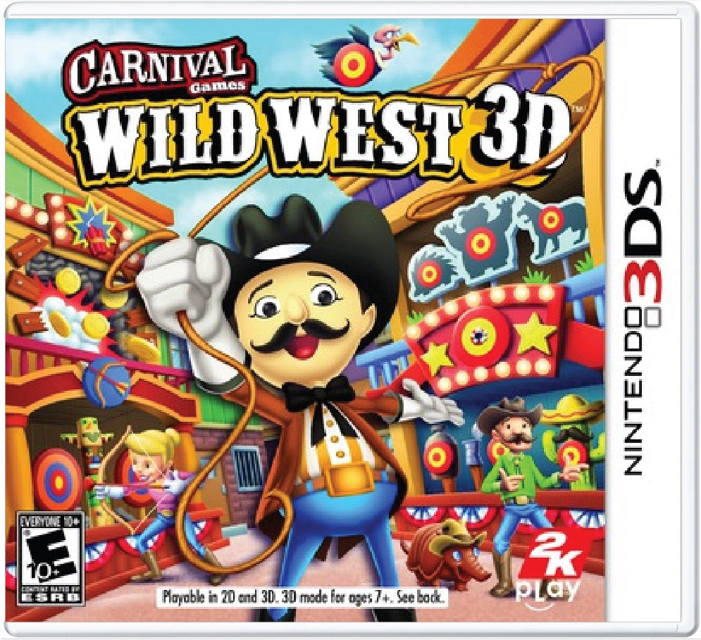 Carnival Games Wild West 3D Cover Art