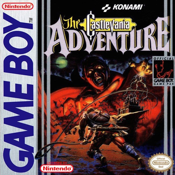 Castlevania Adventure Cover Art