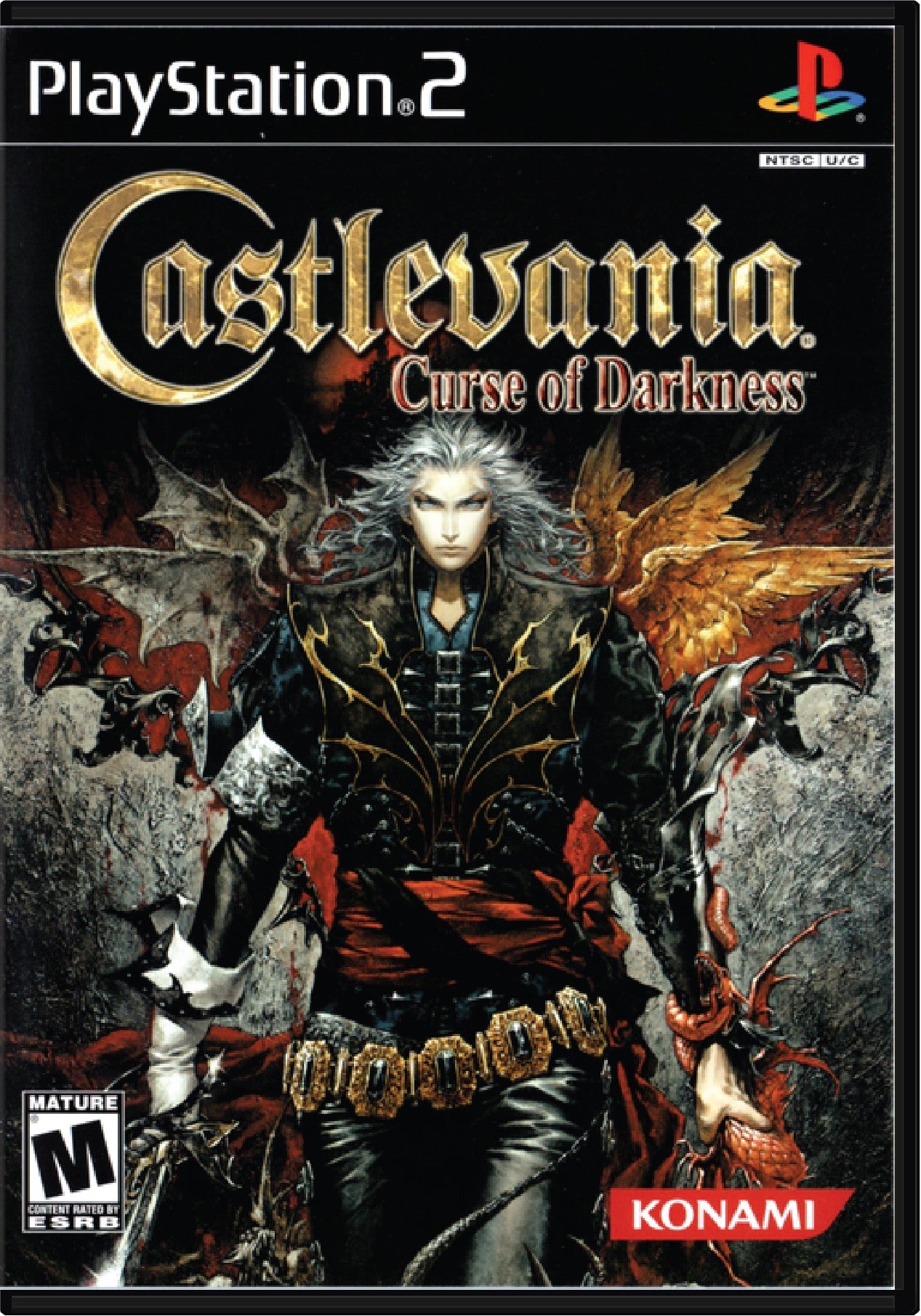 Castlevania Curse of Darkness Cover Art and Product Photo