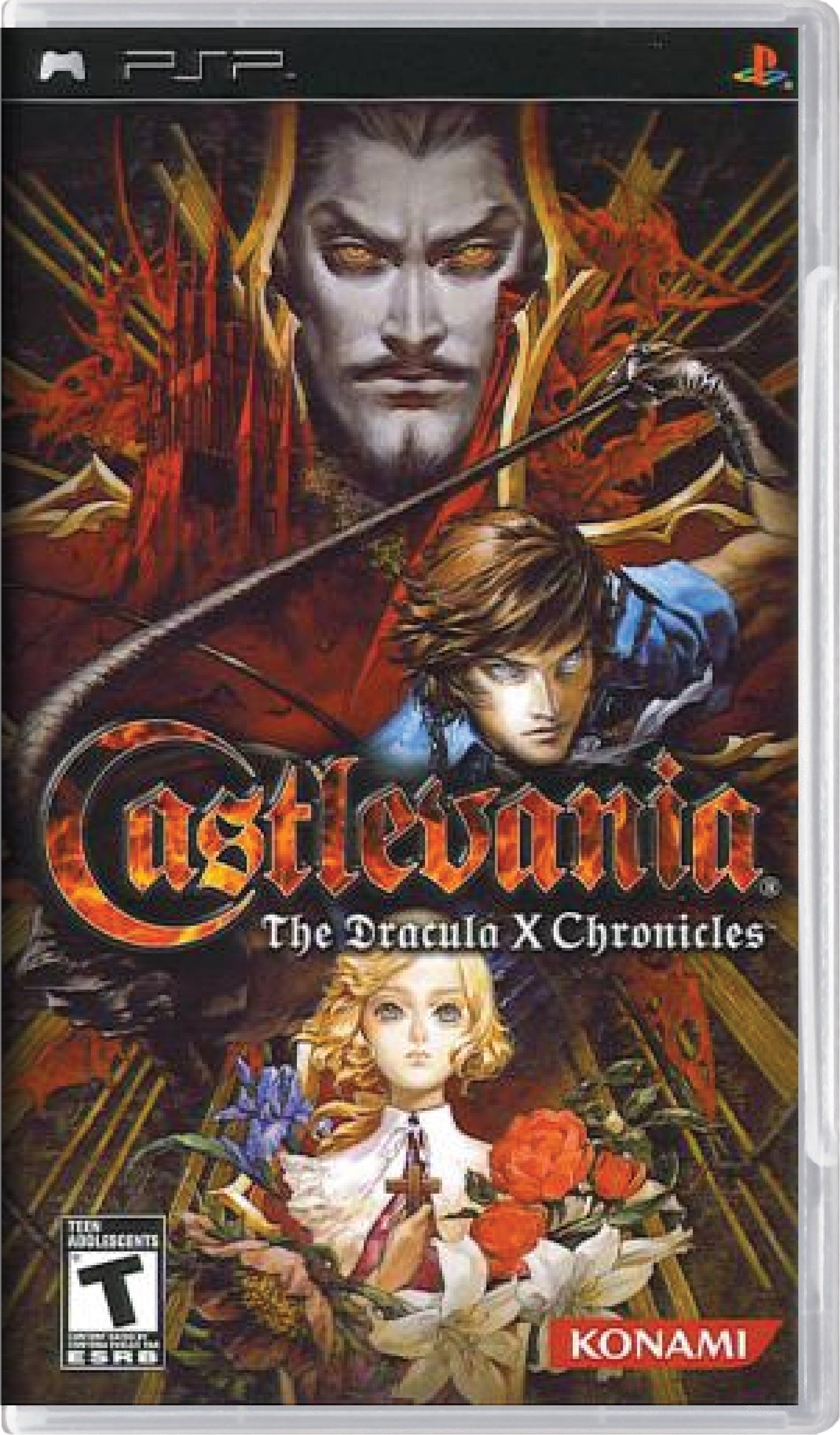 Castlevania Dracula X Chronicles Cover Art