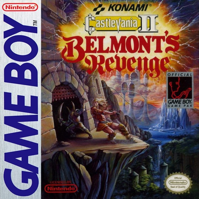 Castlevania II Belmont's Revenge Cover Art