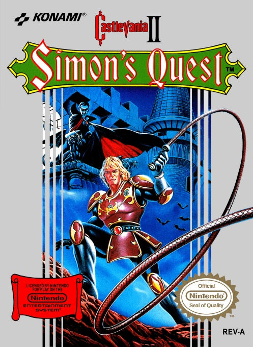 Castlevania II Simon's Quest - Nintendo NES