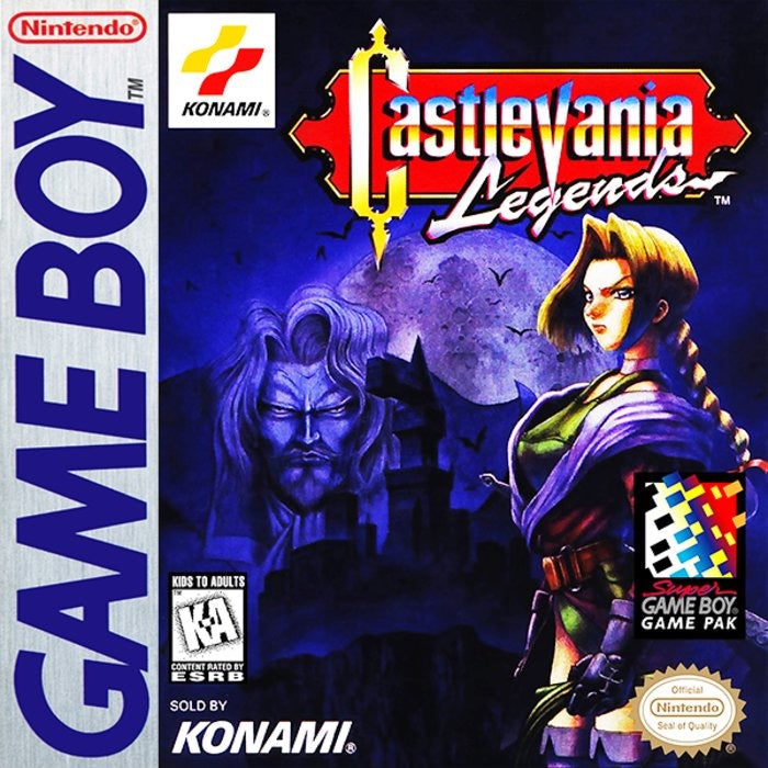 Castlevania Legends Cover Art