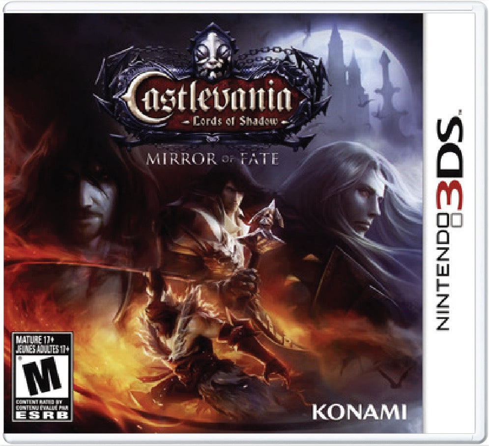 Castlevania Lords of Shadow Mirror of Fate Cover Art