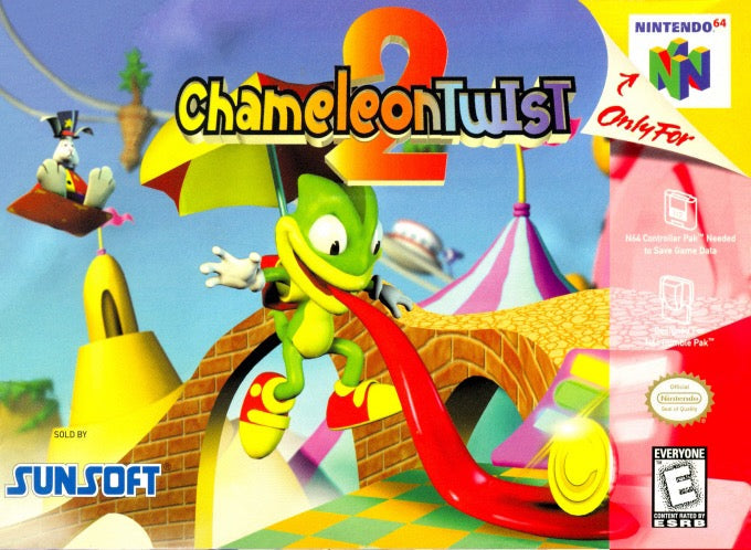 Chameleon Twist 2 - Nintendo N64