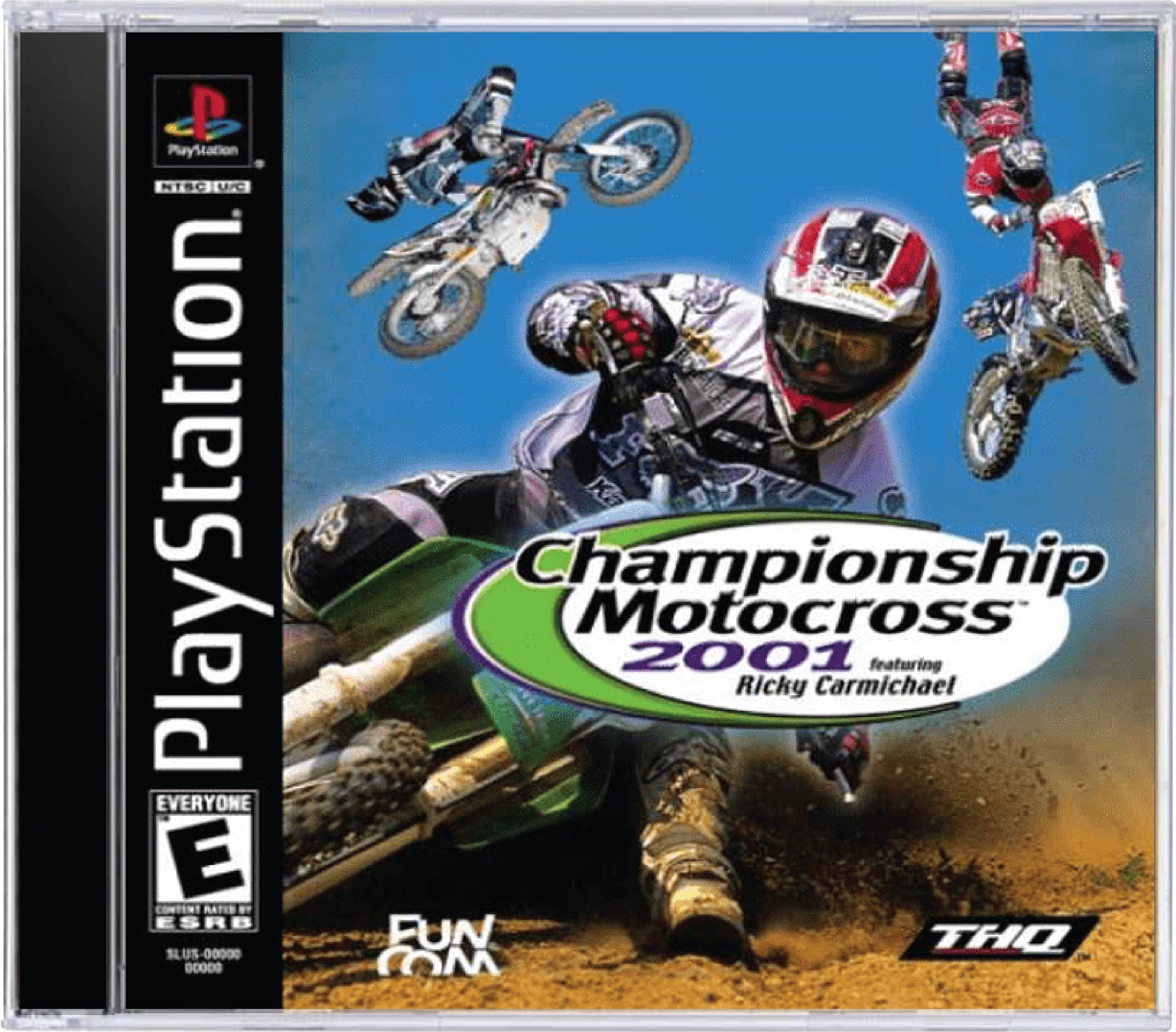 Championship Motocross 2001 Cover Art and Product Photo