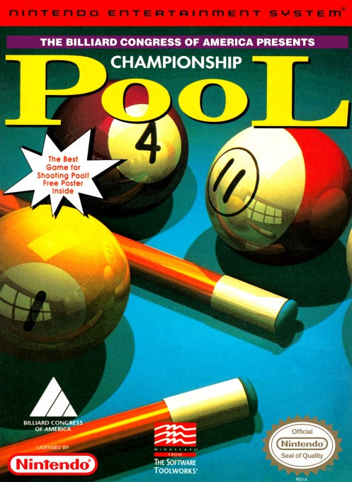 Championship Pool - Nintendo NES