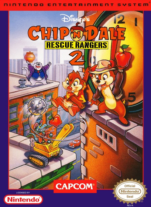 Chip and Dale Rescue Rangers 2 - Nintendo NES