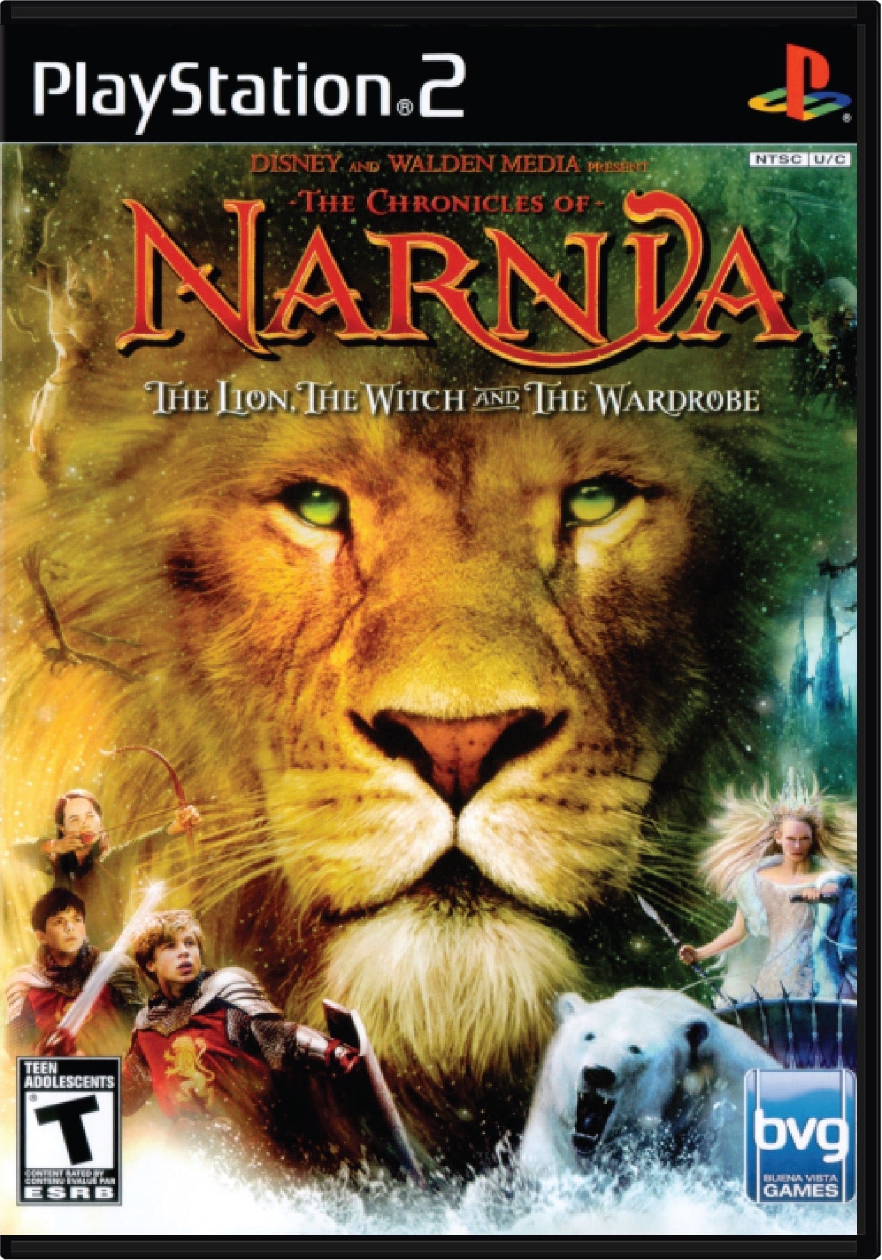 Chronicles of Narnia Lion Witch and the Wardrobe Cover Art and Product Photo