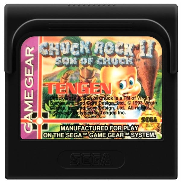 Chuck Rock II Son of Chuck Cartridge