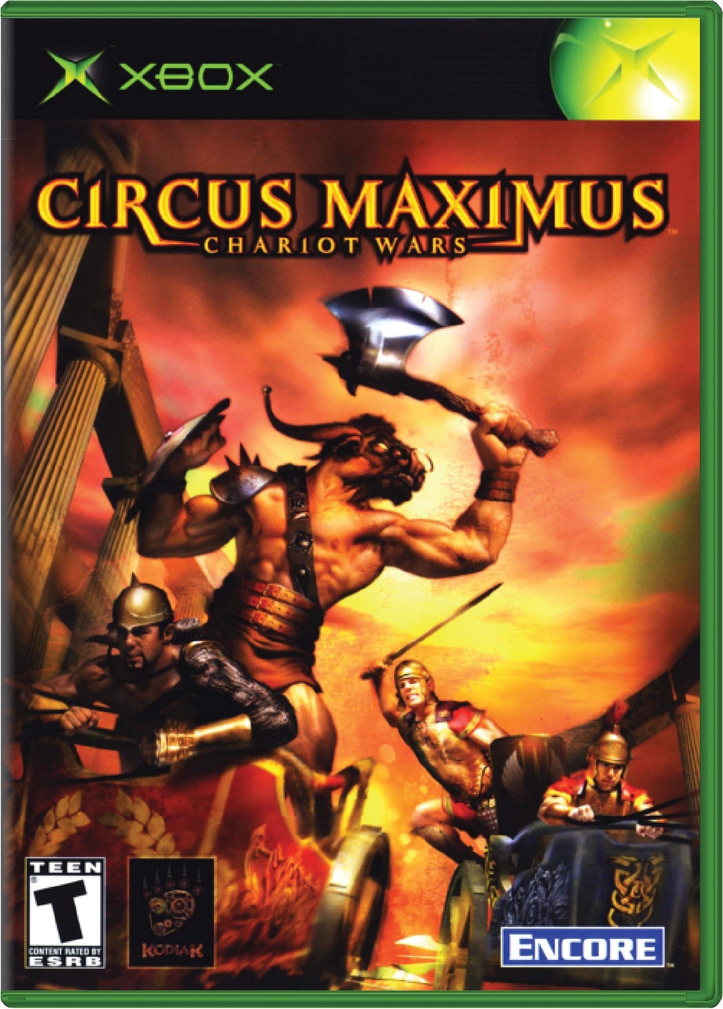 Circus Maximus Chariot Wars Cover Art