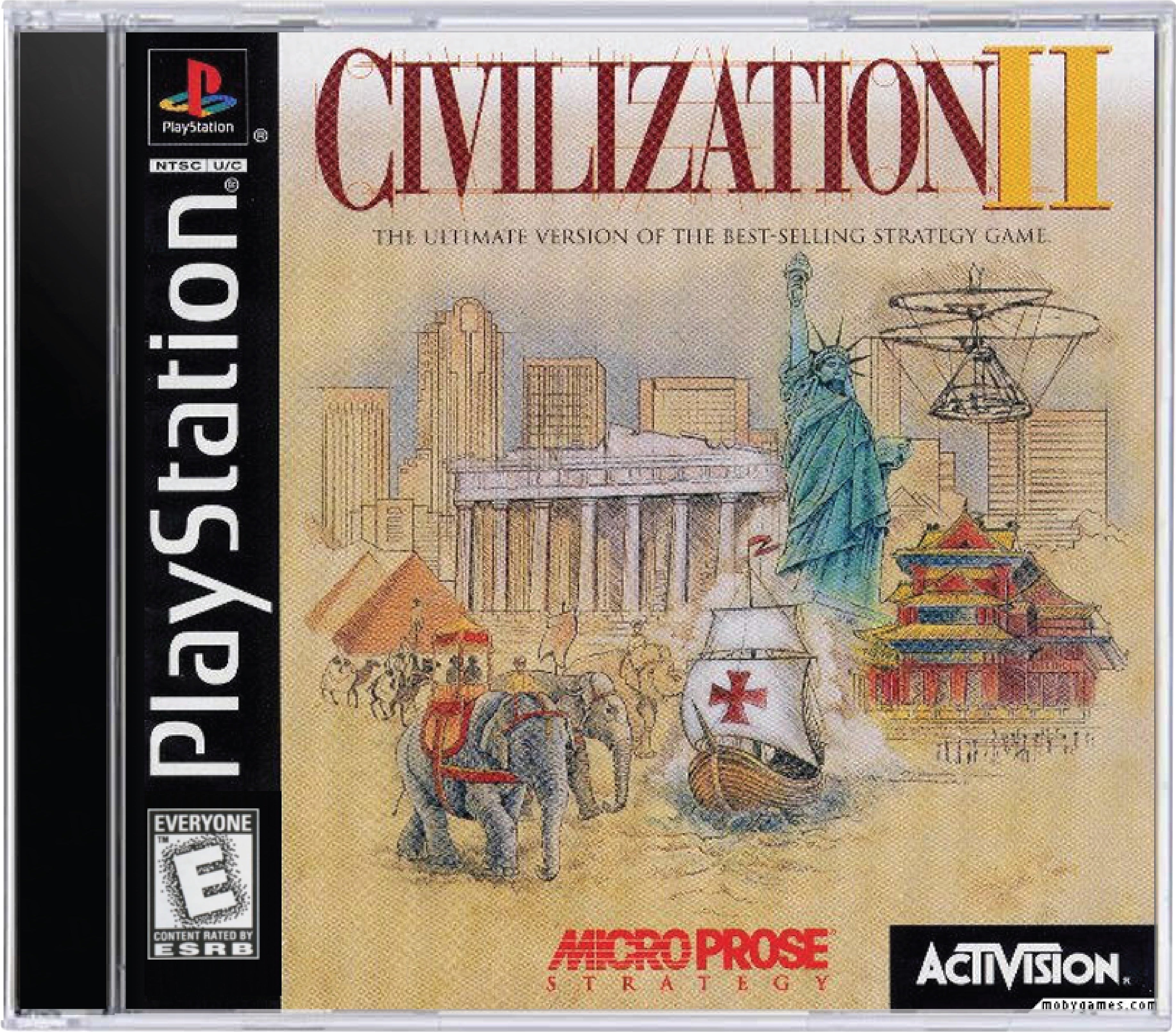 Civilization II Cover Art and Product Photo