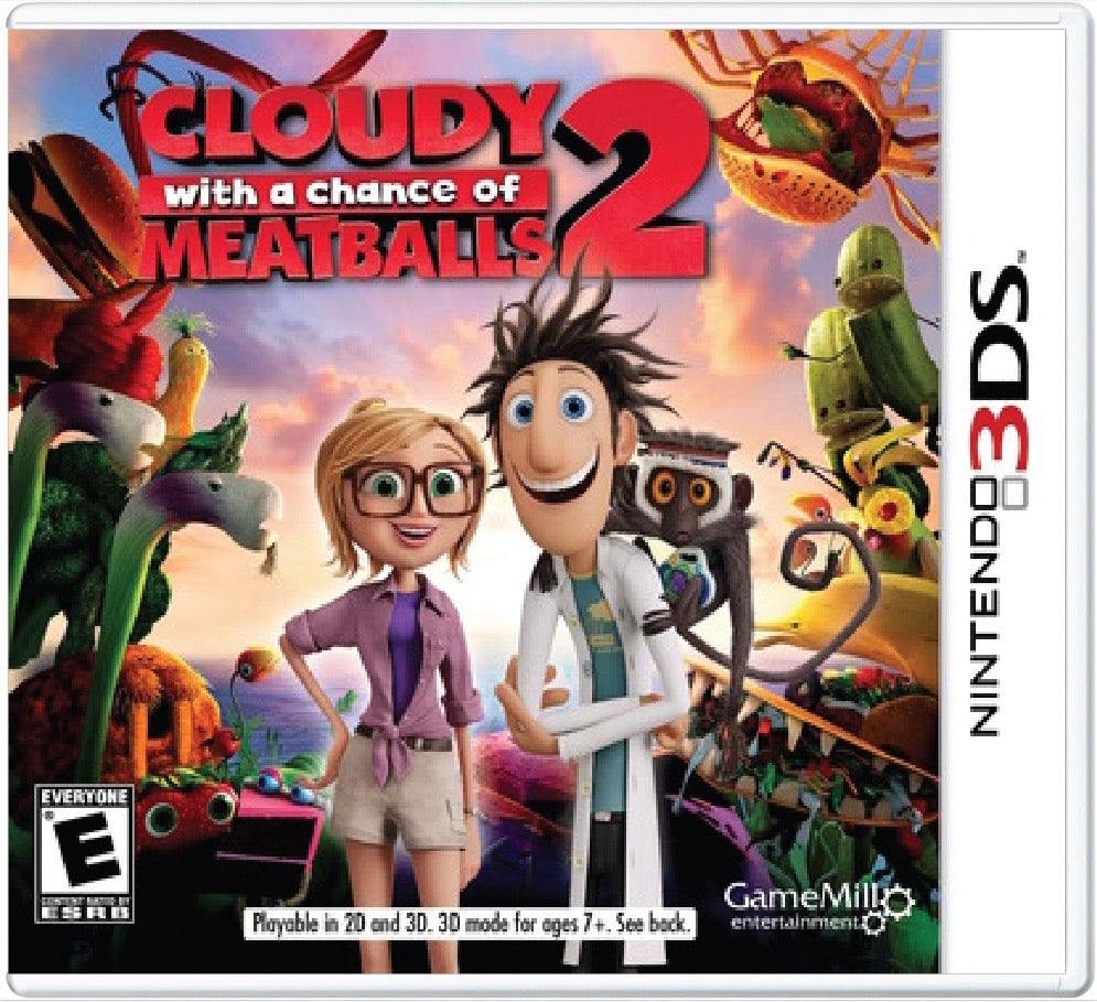 Cloudy With a Chance of Meatballs 2 Cover Art