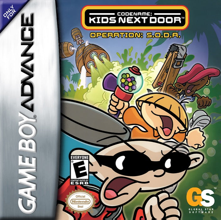 Codename Kids Next Door Operation SODA Cover Art