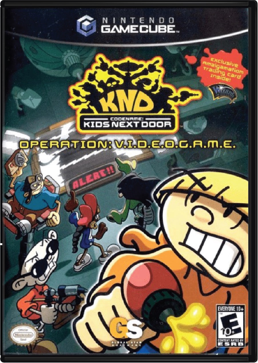 Codename Kids Next Door Operation VIDEOGAME Cover Art and Product Photo