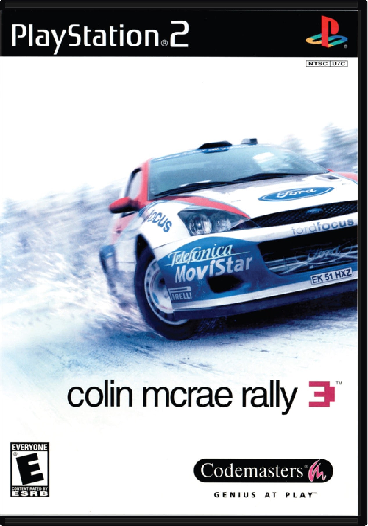 Colin McRae Rally 3 Cover Art and Product Photo