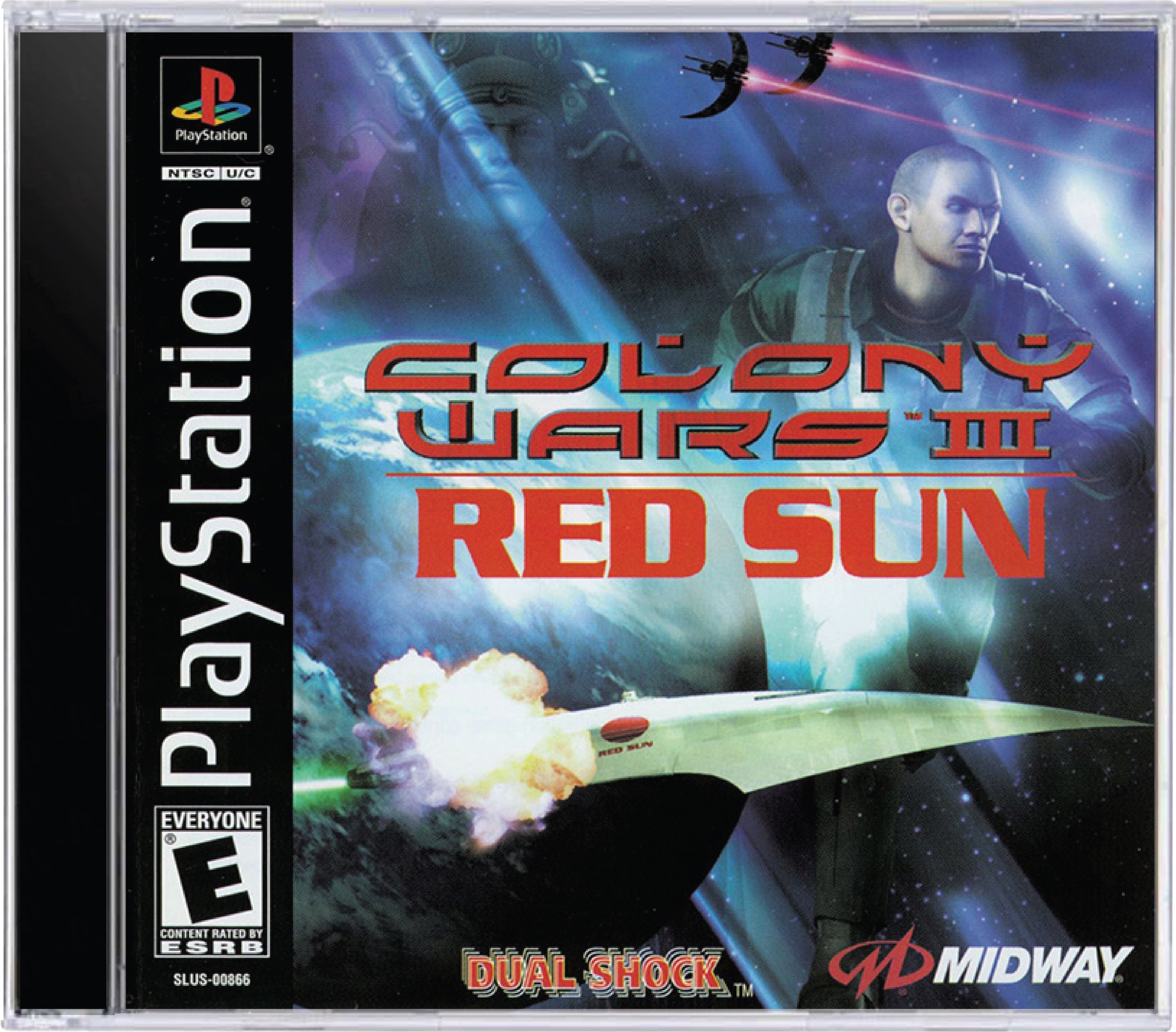 Colony Wars Red Sun Cover Art and Product Photo