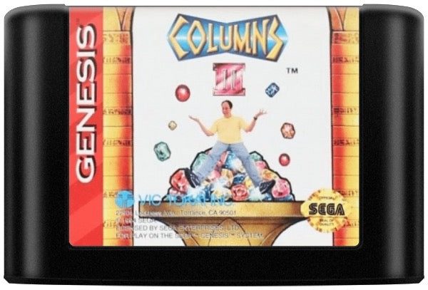 Columns III Revenge of Columns Cartridge