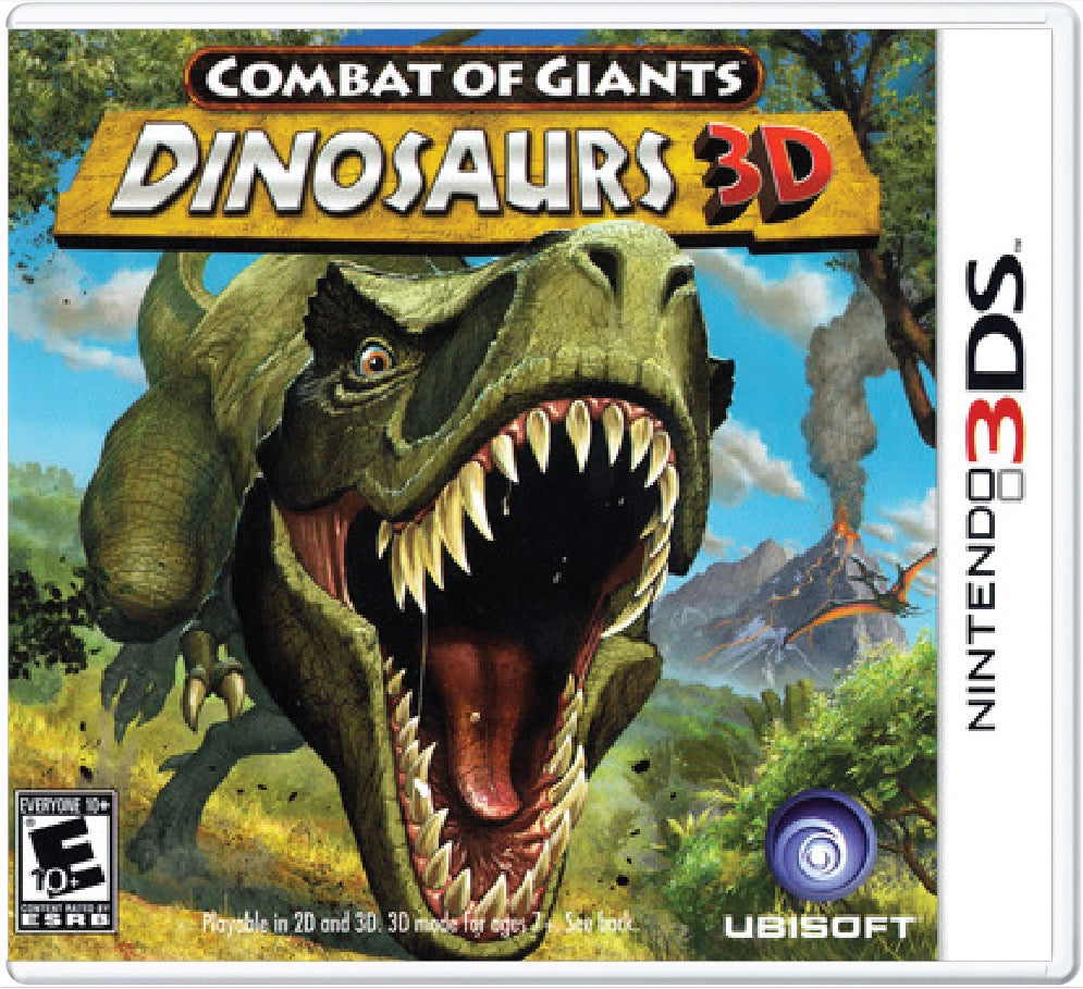 Combat of Giants Dinosaurs 3D Cover Art