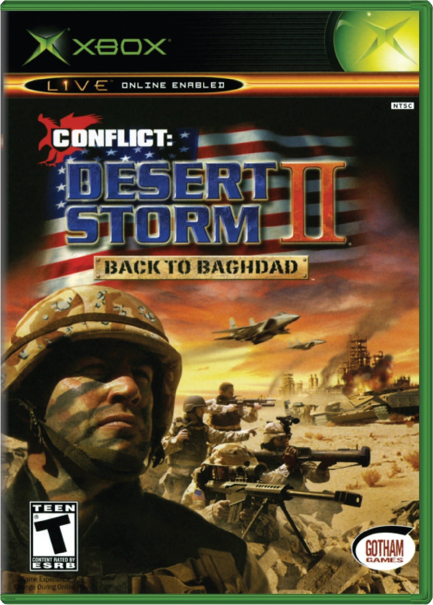 Conflict Desert Storm 2 Cover Art