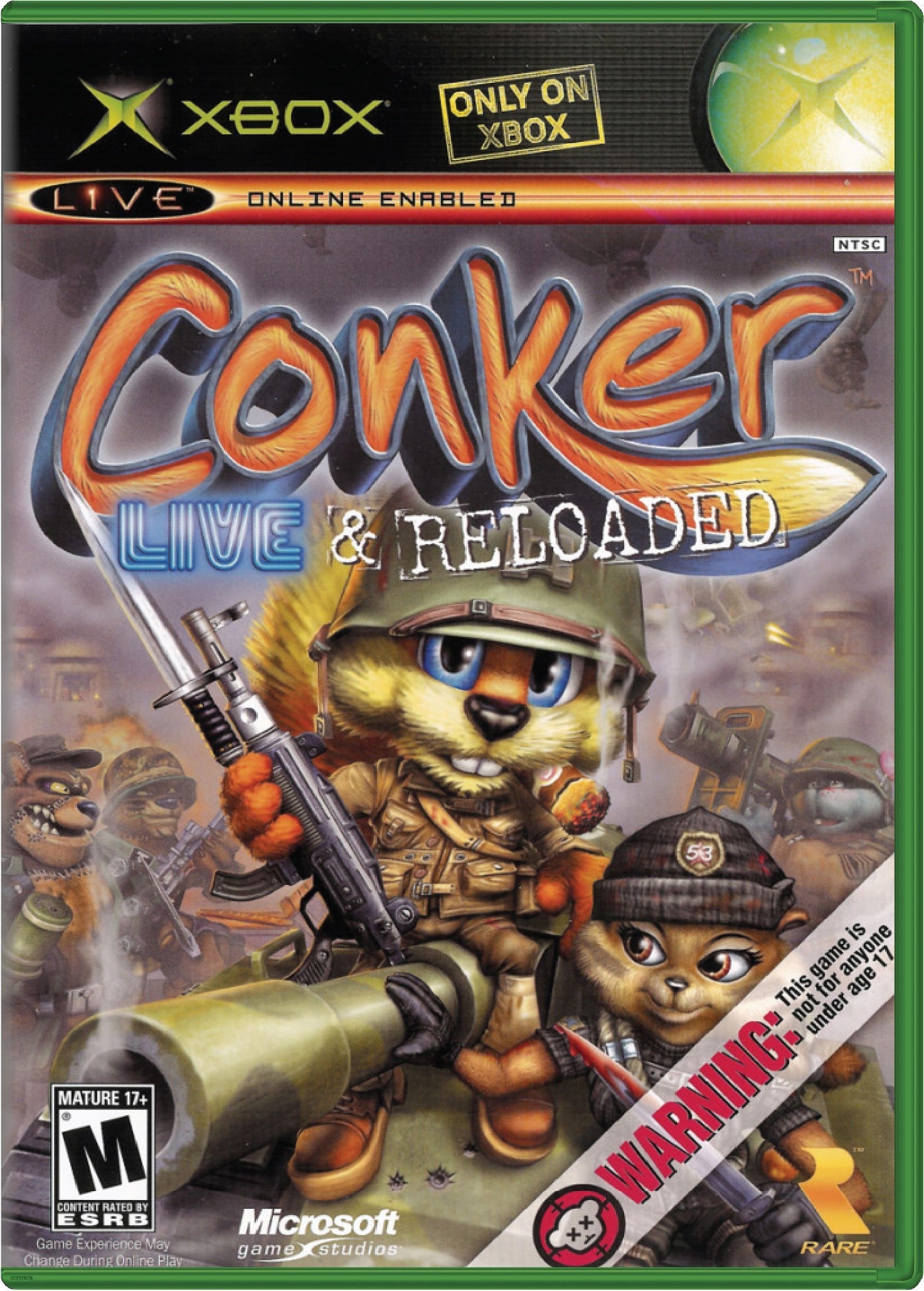 Conker Live and Reloaded Cover Art