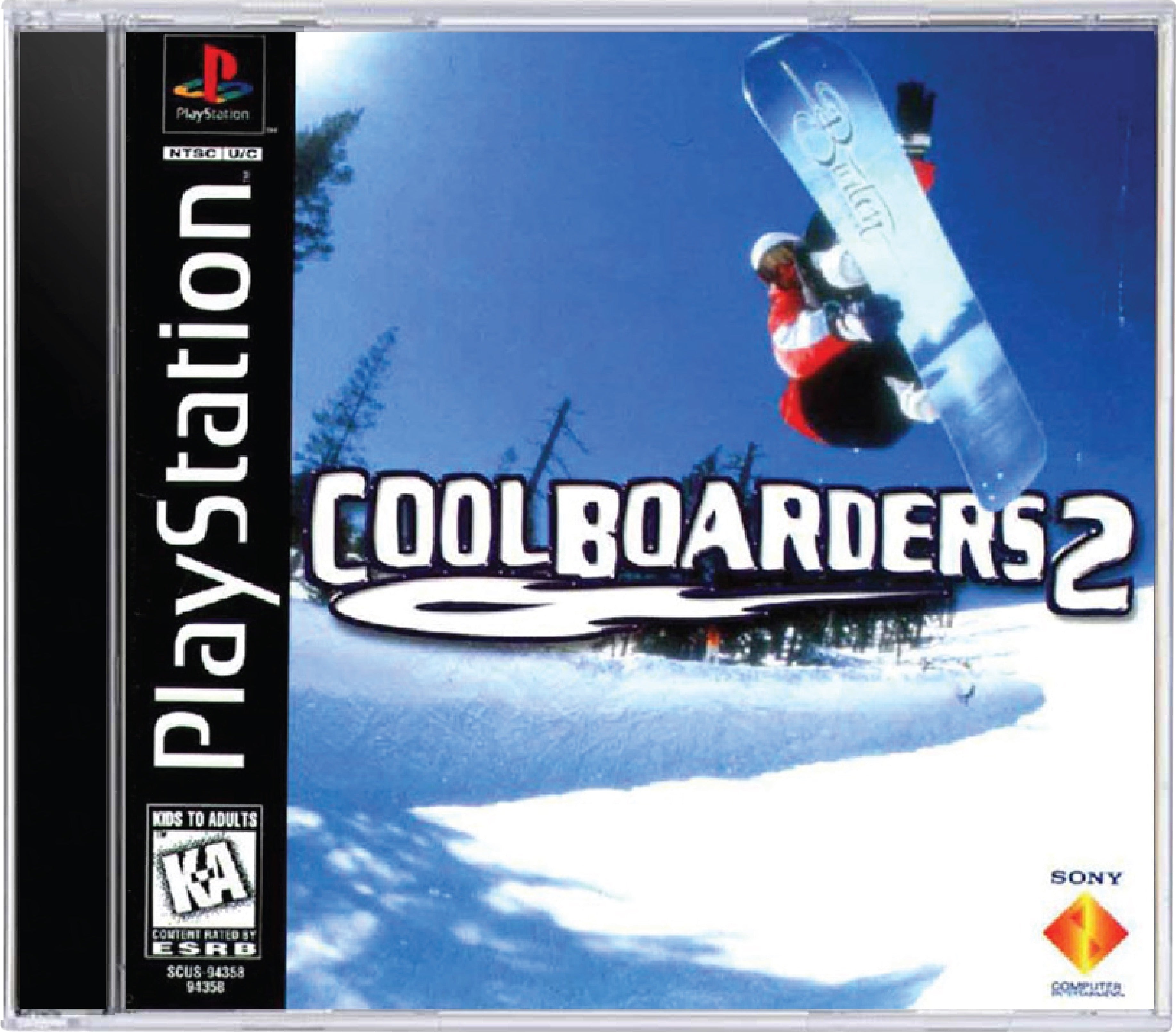 Cool Boarders 2 Cover Art and Product Photo