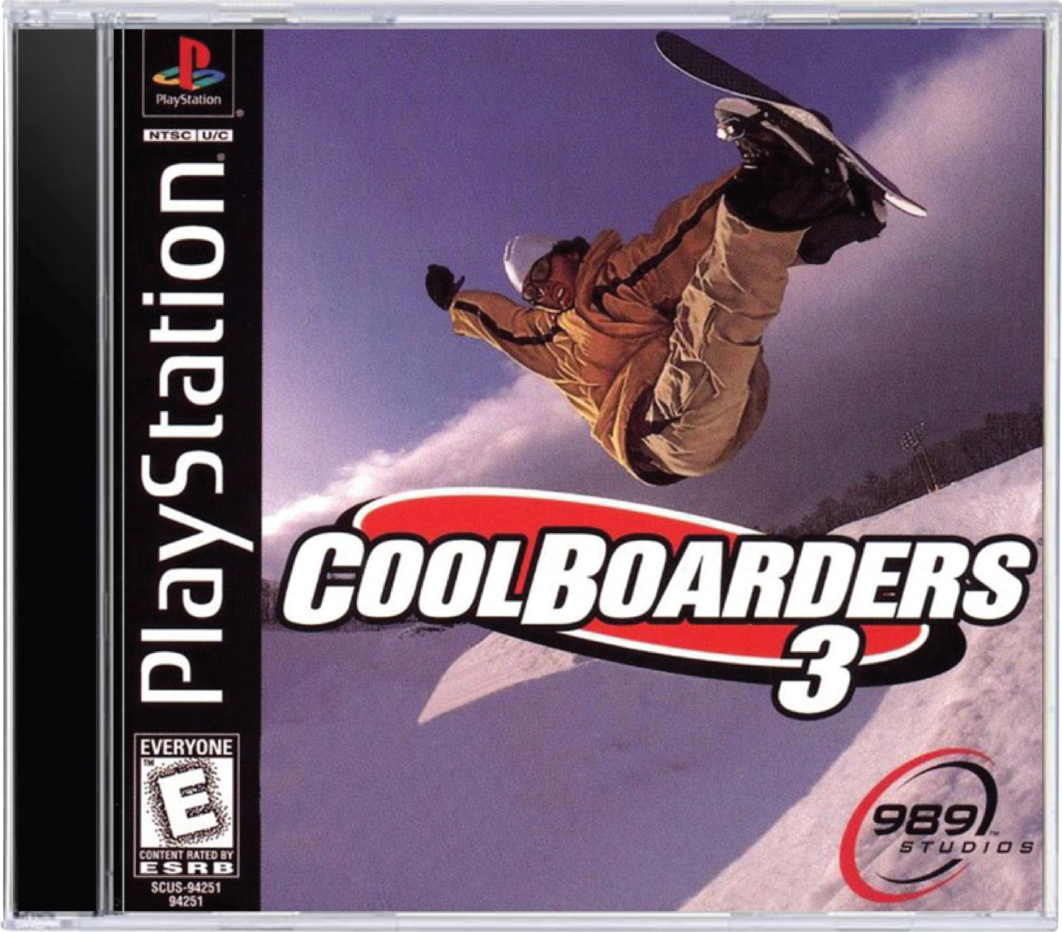 Cool Boarders 3 Cover Art and Product Photo