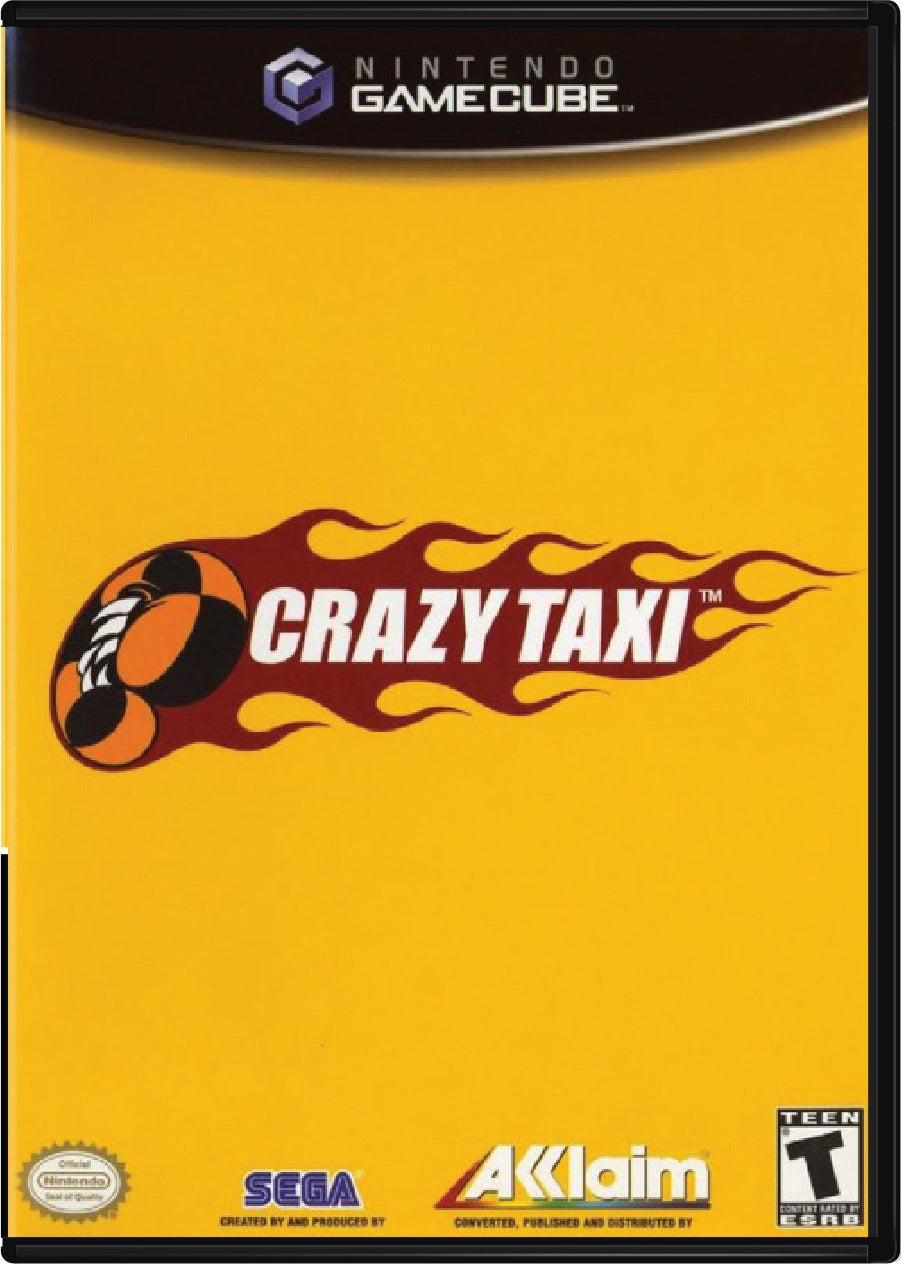 Crazy Taxi Cover Art and Product Photo