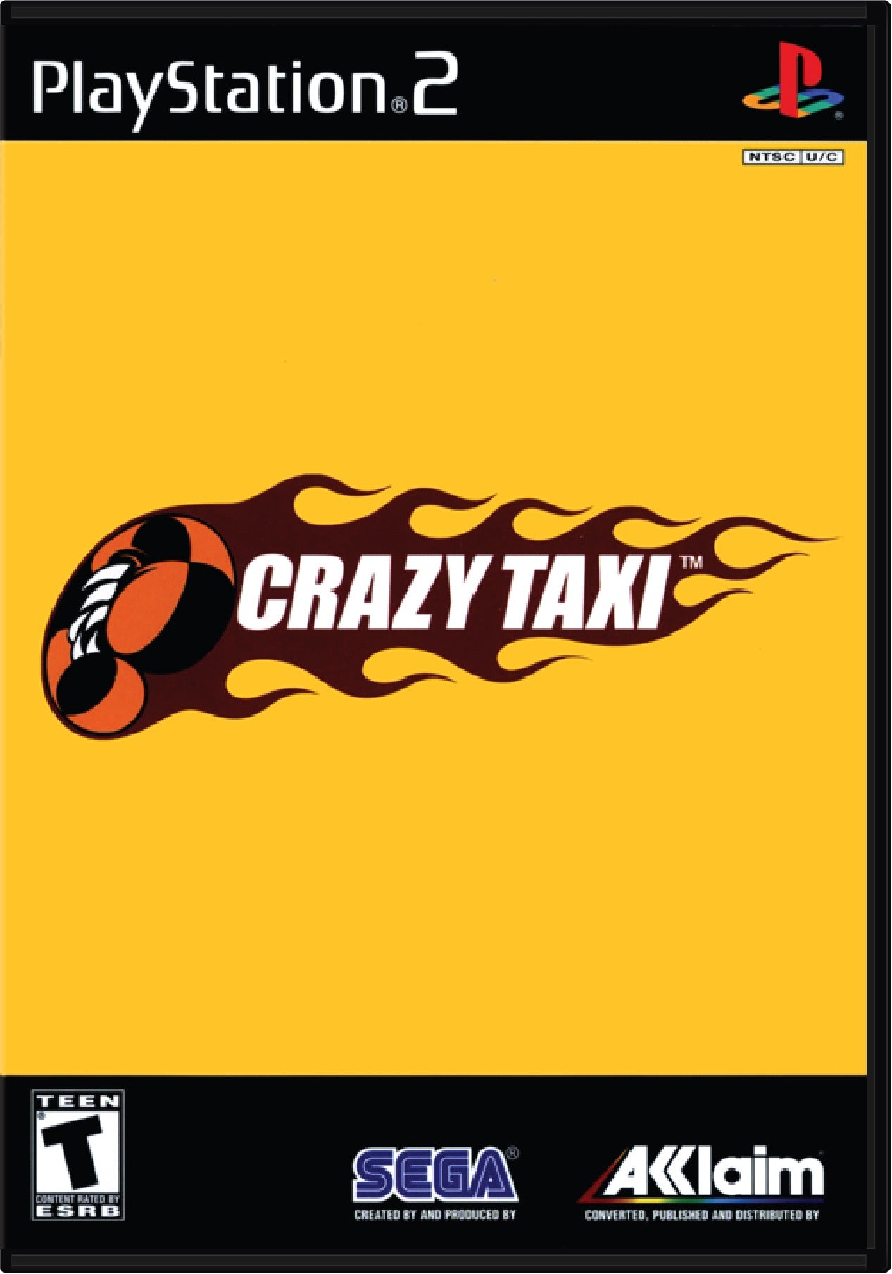 Crazy Taxi Cover Art and Product Photo