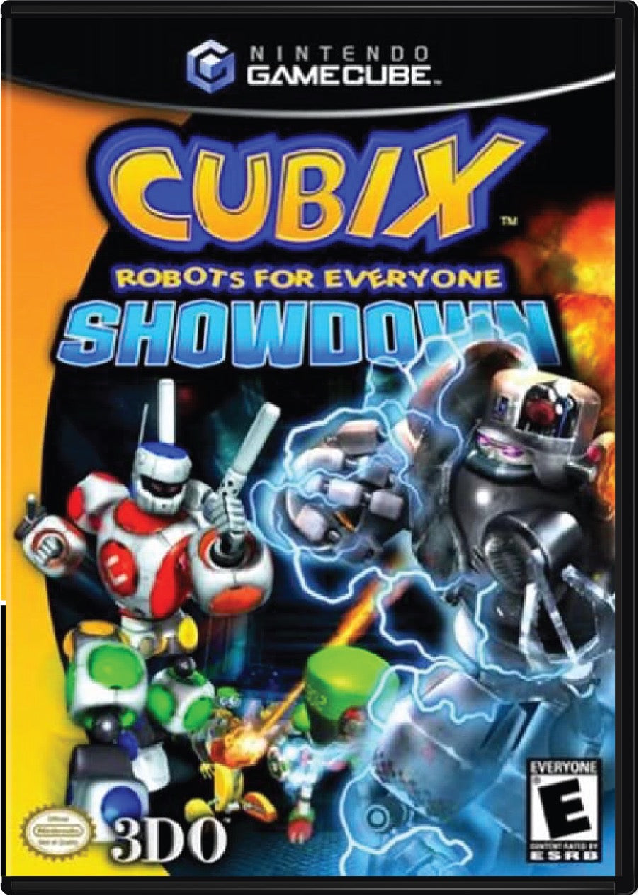 Cubix Robots For Everyone Showdown Cover Art and Product Photo