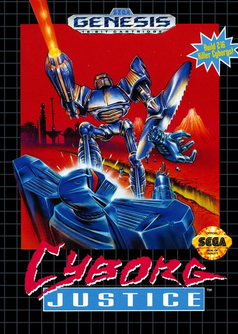 Cyborg Justice Cover Art