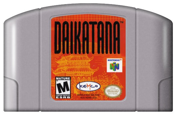 Daikatana Cover Art and Product Photo