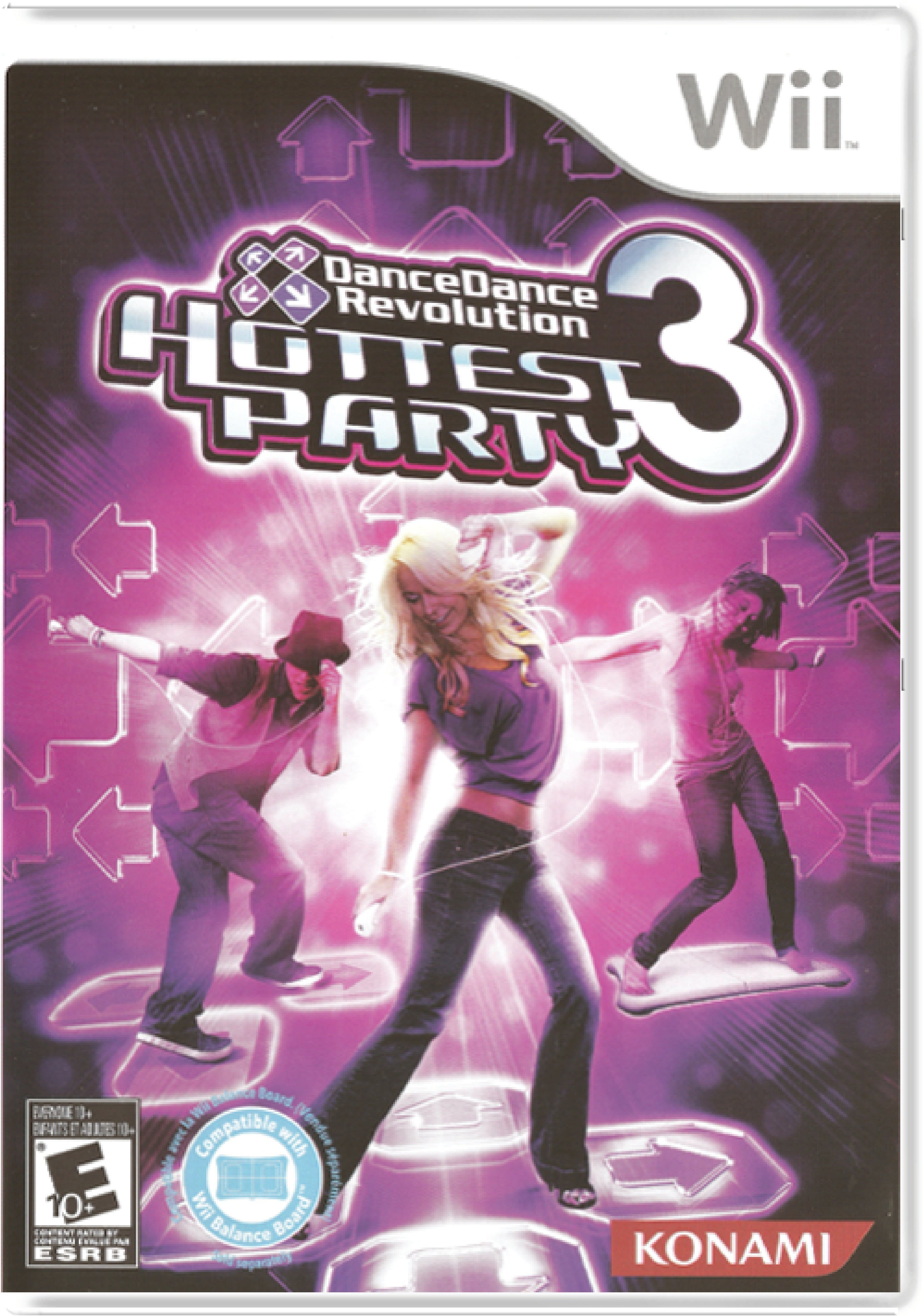 Dance Dance Revolution Hottest Party 3 Cover Art