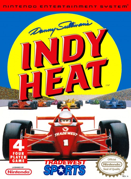 Danny Sullivan's Indy Heat - Nintendo NES