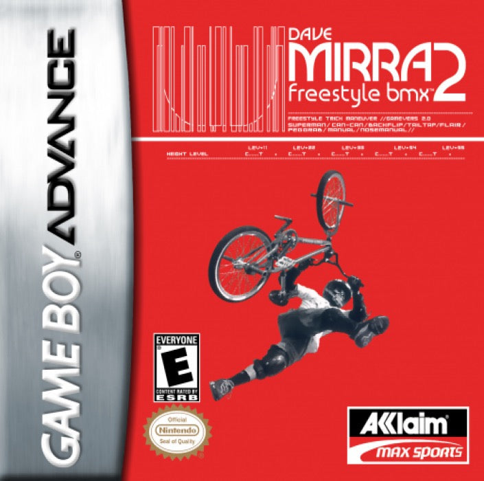 Dave Mirra Freestyle BMX 2 Cover Art