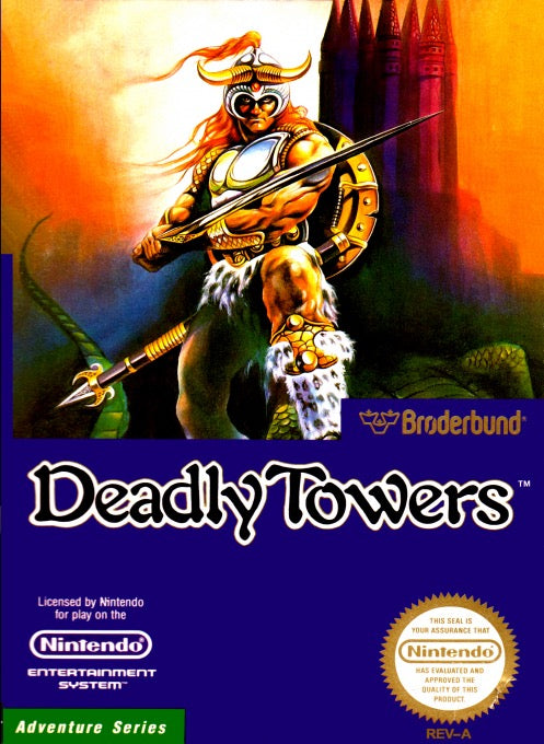 Deadly Towers - Nintendo NES