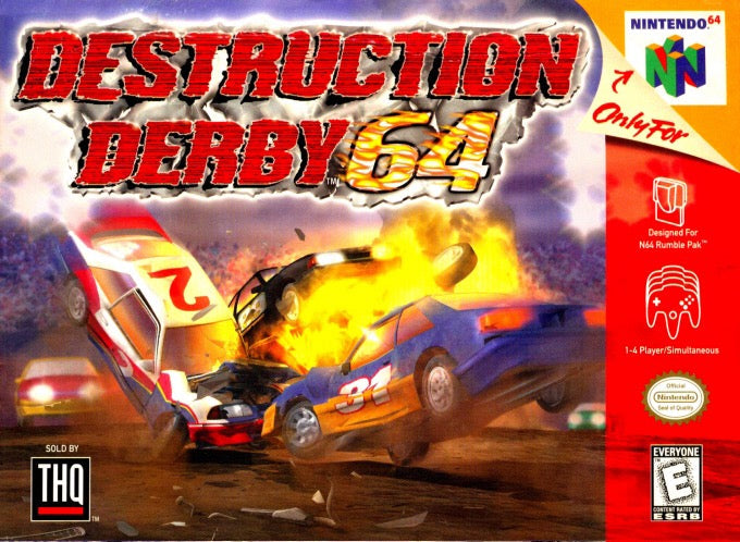 Destruction Derby 64 - Nintendo N64