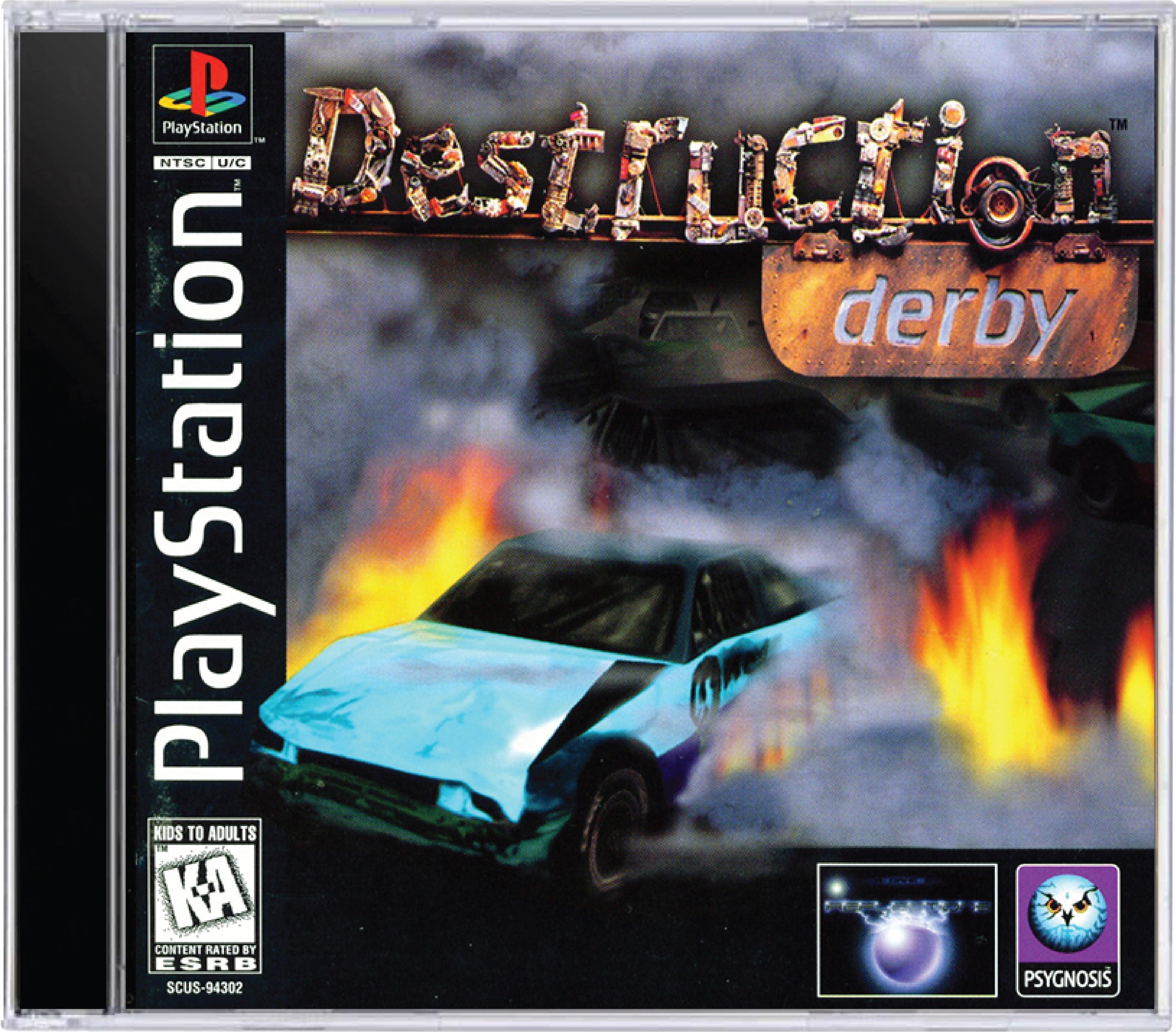 Destruction Derby Cover Art and Product Photo