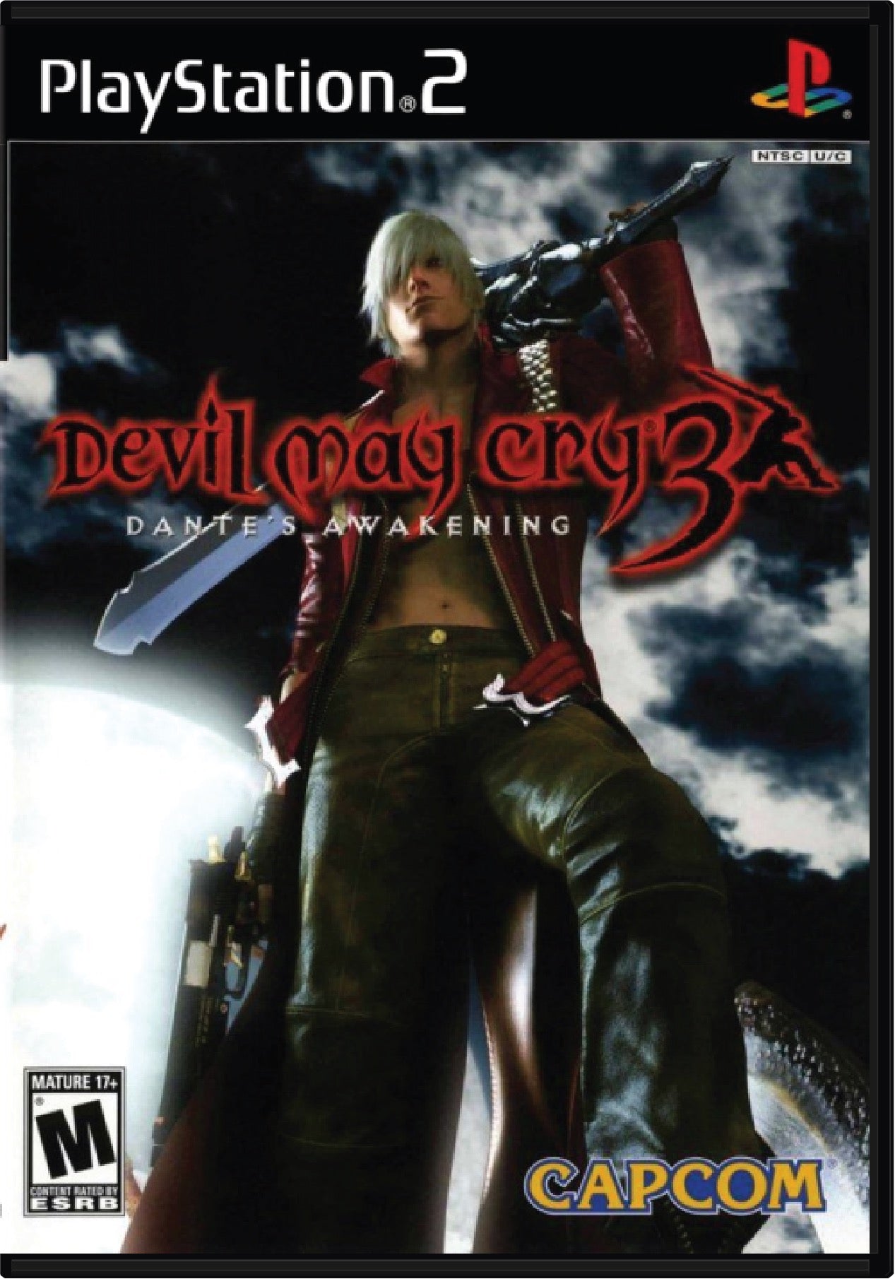 Devil May Cry 3 Cover Art and Product Photo