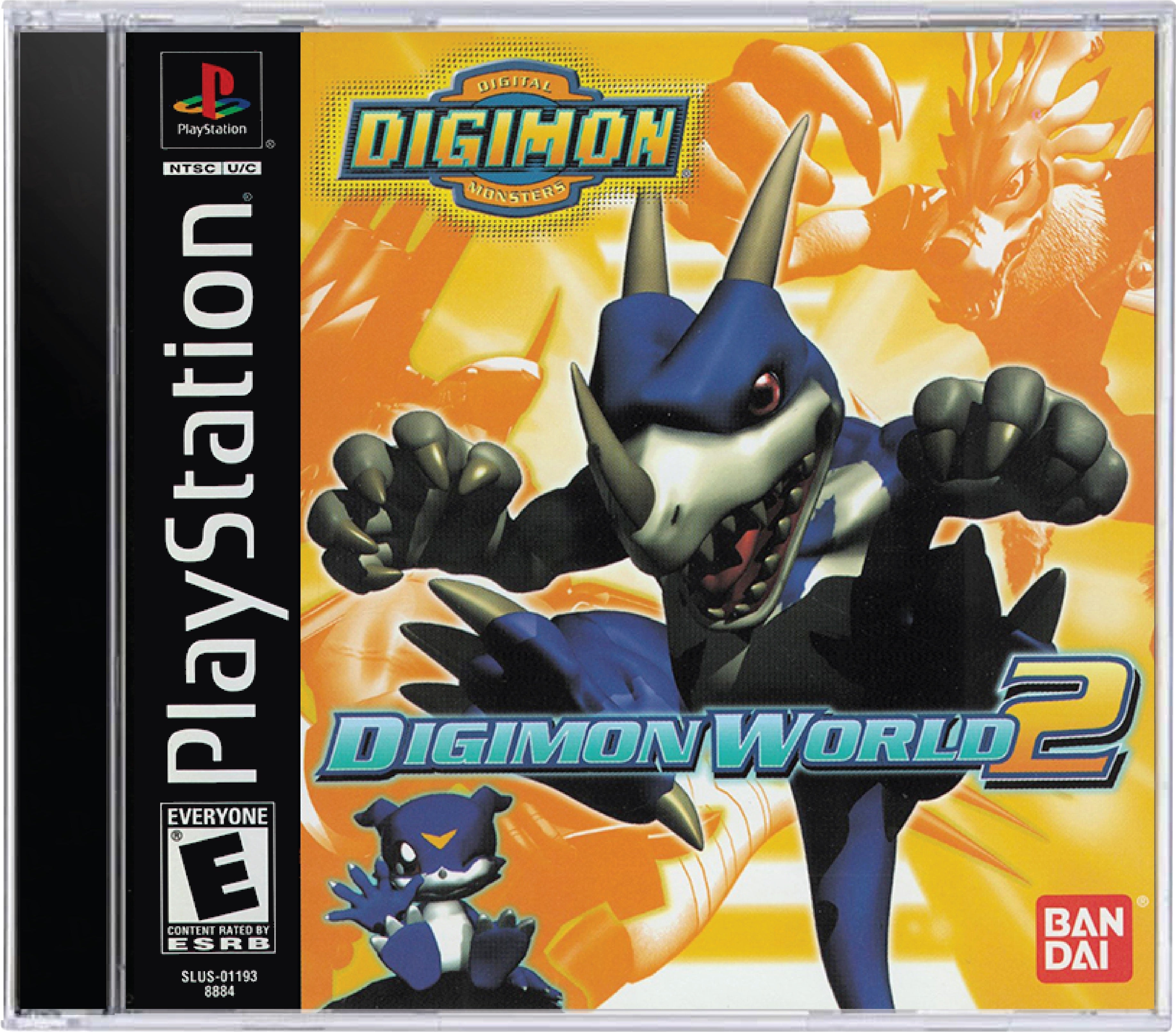 Digimon World 2 Cover Art and Product Photo